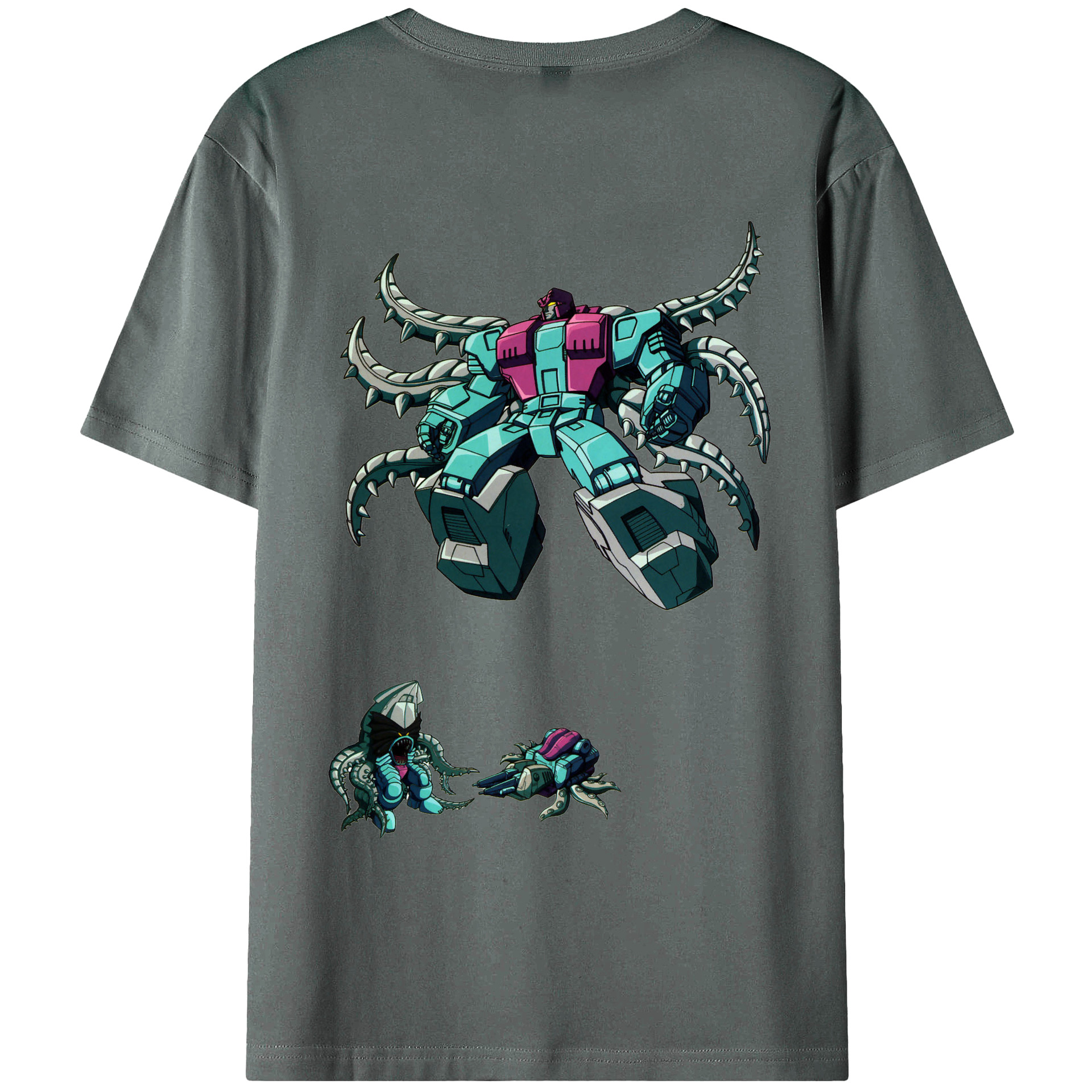 （画像用）  綿100％ メンズ半袖Tシャツ（バックプリント） 通気性